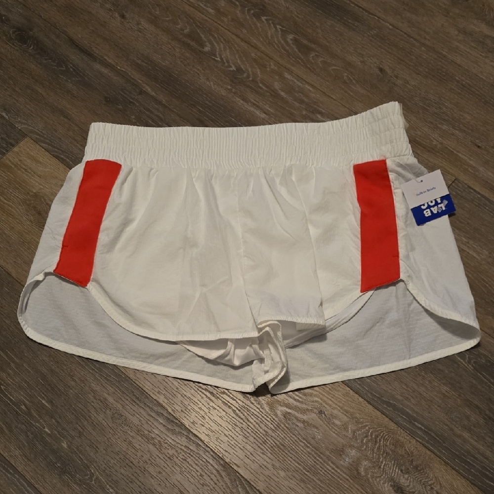 Joy Lab Women's XXL Athletic White Shorts New w/ Tags!